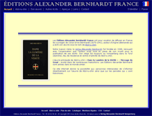 Tablet Screenshot of alexander-bernhardt-france.com